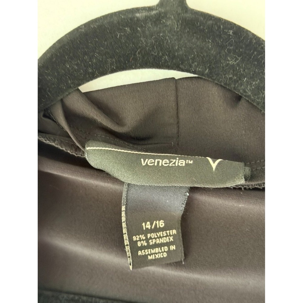 Venezia Black Short‑Sleeve Shrug – Size 14/16 - Picture 3 of 6